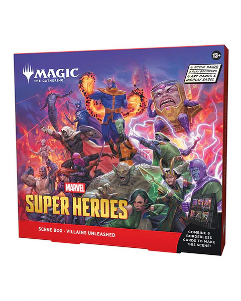 NT MTG INGLÉS Marvel Super Heroes SCENE BOX VILLAINS UNLEASHED