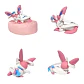 NT ACC POSTURAS PARA DORMIR DE SYLVEON EVOLUCIONES HOLLY BOX x1 - Miniatura 2
