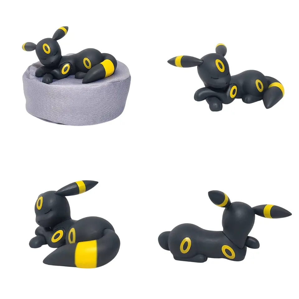 NT ACC POSTURAS PARA DORMIR DE UMBREON EVOLUCIONES HOLLY BOX x1 2