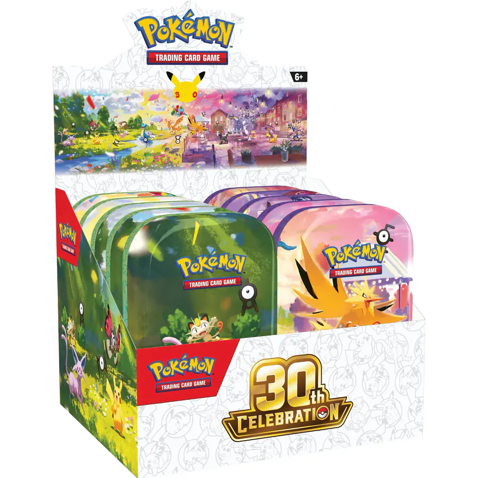 POKEMON TCG 30TH CELEBRATION - MINI TIN ENGLISH (envío al azar) 1