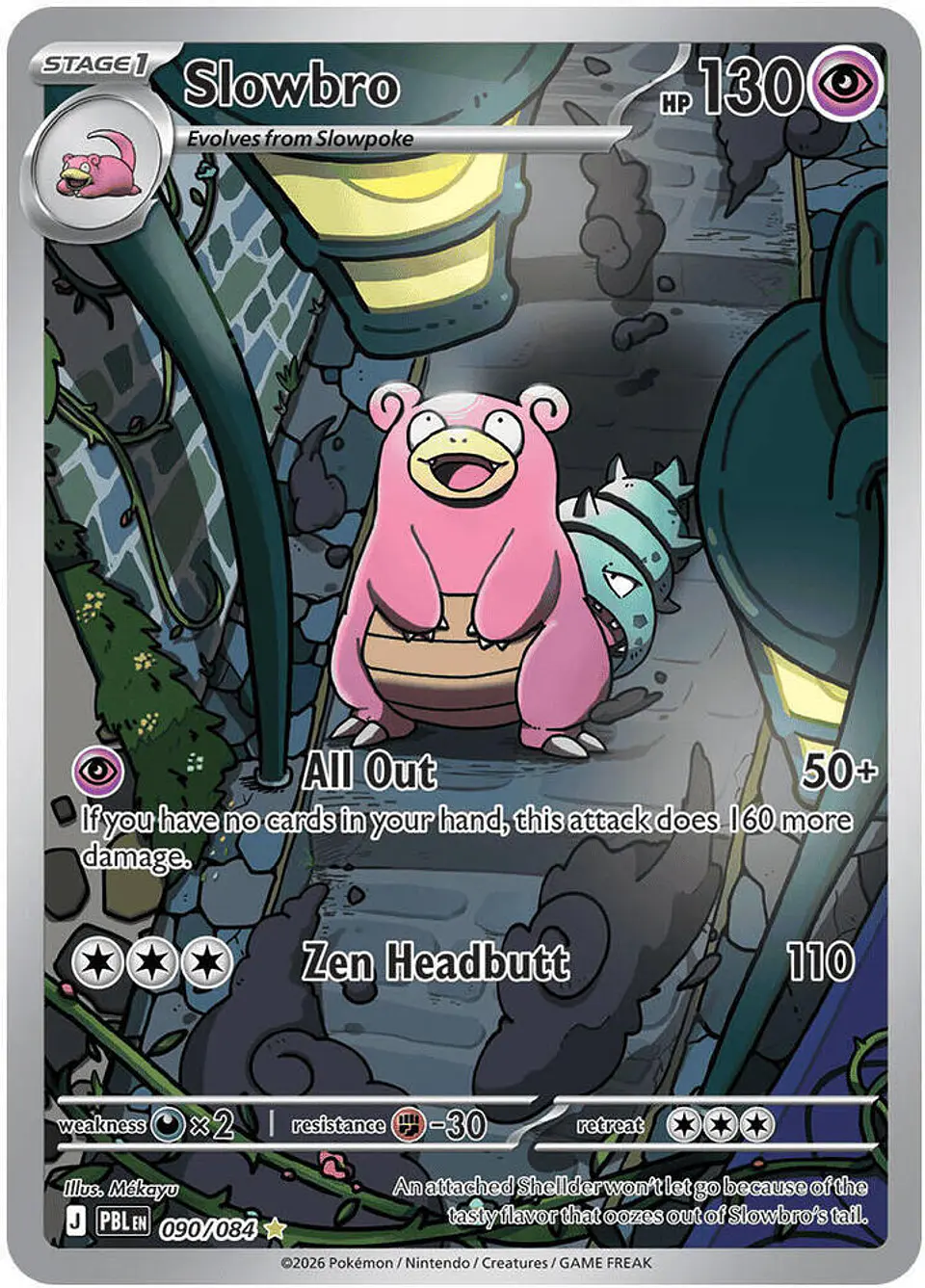 Pokemon TCG Slowbro - 090/084 Ingles 1