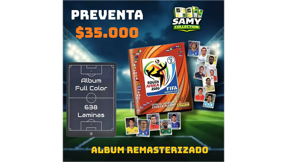 PREVENTA Mundial Sudáfrica 2010 (Remasterizado) 1