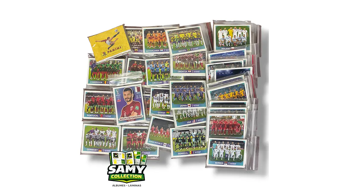 Set Completo Qatar 2022 (Versión USA)  1