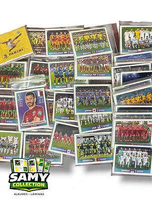 Set Completo Qatar 2022 (Versión USA) 