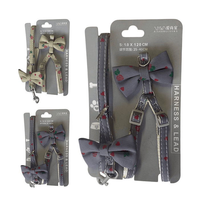 Arnés Moño - S - Gris 1