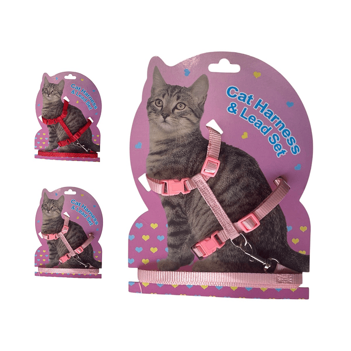 Arnés Liso - Rosa 1