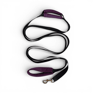 Correa Larga Doble Agarre - 3 metros - Color Morado 
