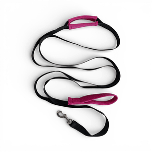 Correa Larga Doble Agarre - 3 metros - Color Fucsia