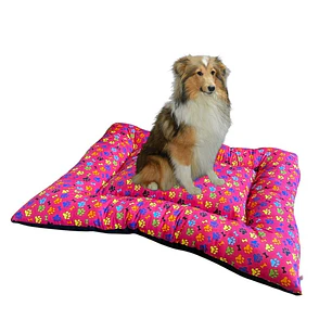 Cama Clásica Super Acolchada XL 120x100 cm Color Fucsia