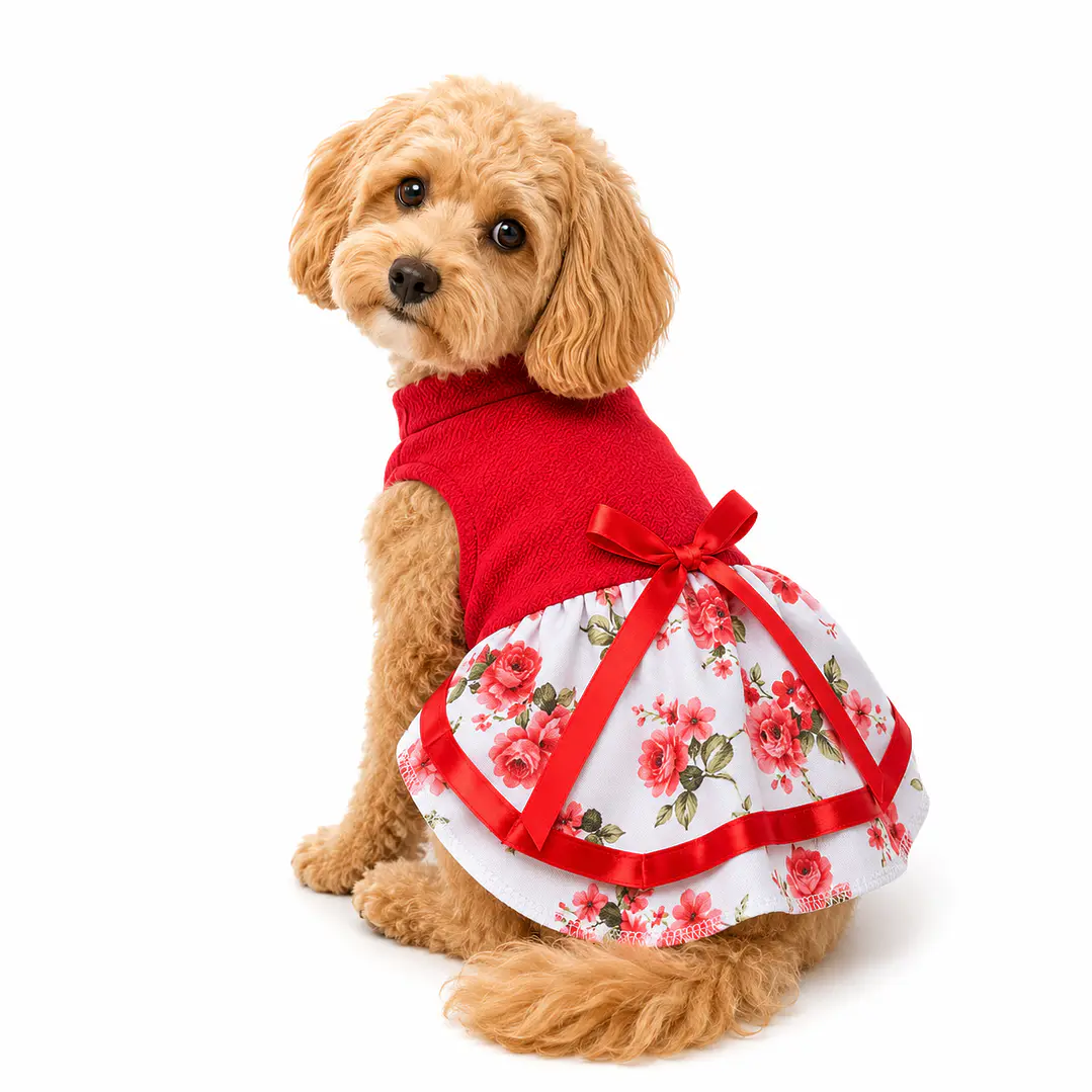 Traje Huaso Rojo - Talla 2 1