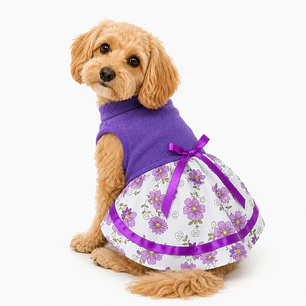 Traje Huasita Lila - Talla 3