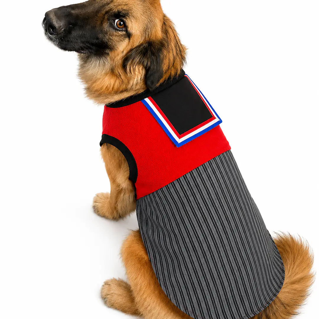 Traje Huaso Rojo - Talla 12 1