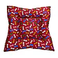 Cama Clásica Cuadrada 70cm Color Rojo - Miniatura 2
