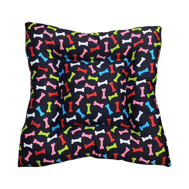 Cama Clásica Cuadrada 60cm Color Negro 2