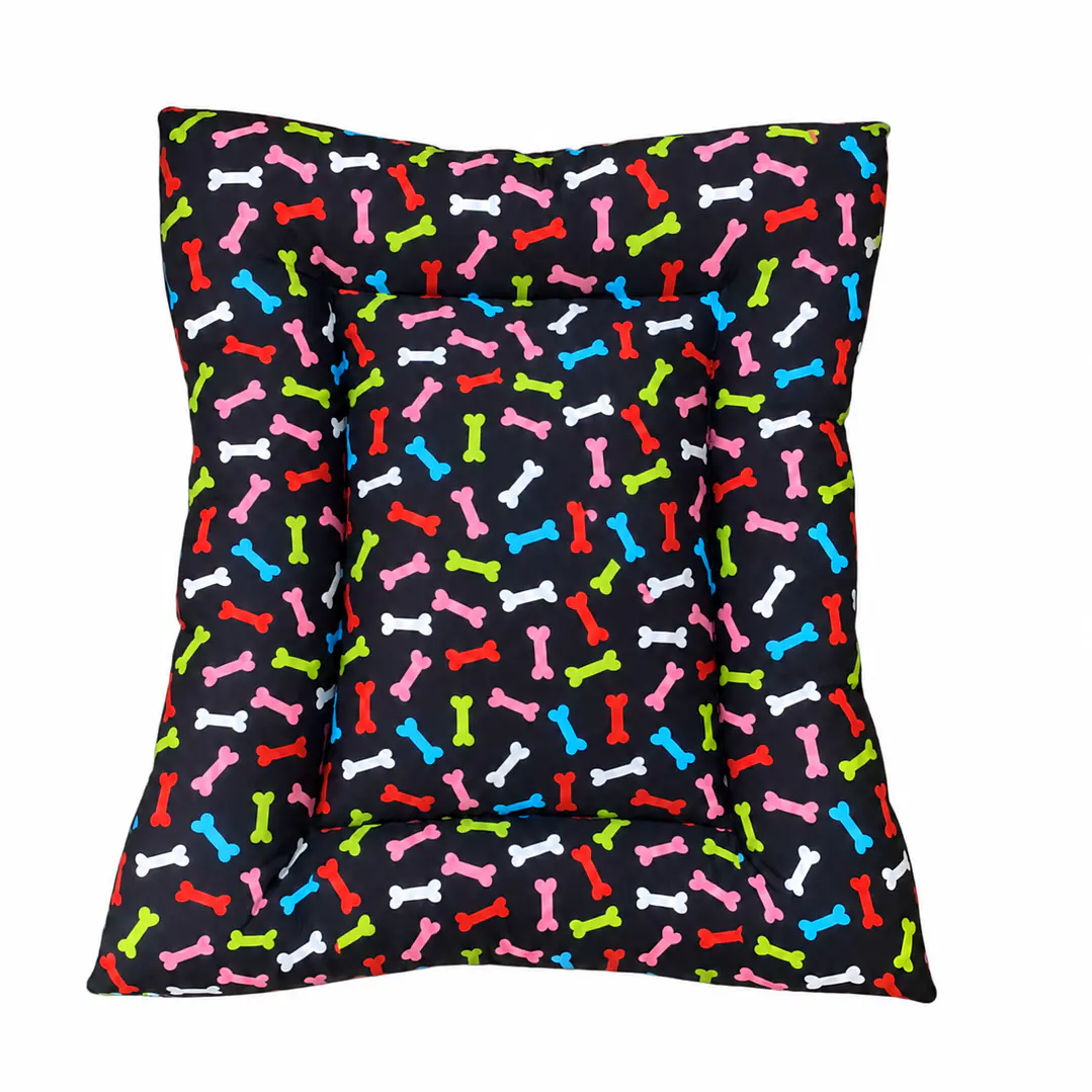Cama Clásica Super Acolchada XL 120x100 cm Color Negro 1