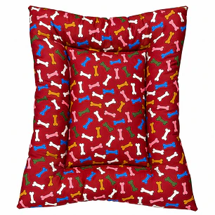 Cama Clásica Super Acolchada XL 120x100 cm Color Rojo