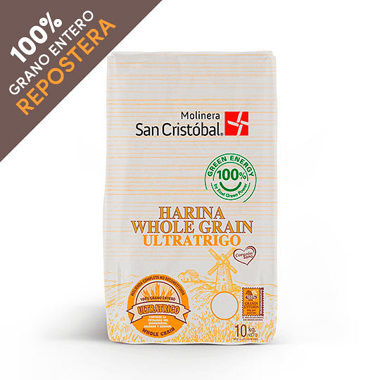 HARINA WHOLE GRAIN PASTELERA 10 KG