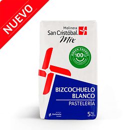 MEZCLA BIZCOCHUELO BLANCO 5 KG