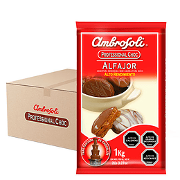 COBERTURA ALFAJOR AMBROSOLI 1 KG (CAJA 10 UNIDADES)