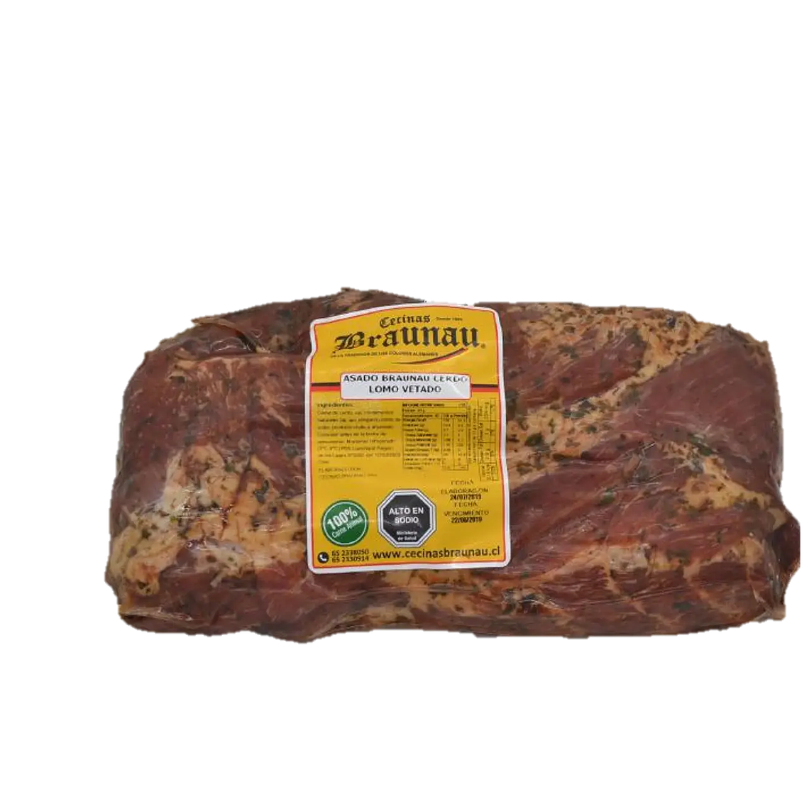 LOMO VETADO CERDO BRAUNAU 1