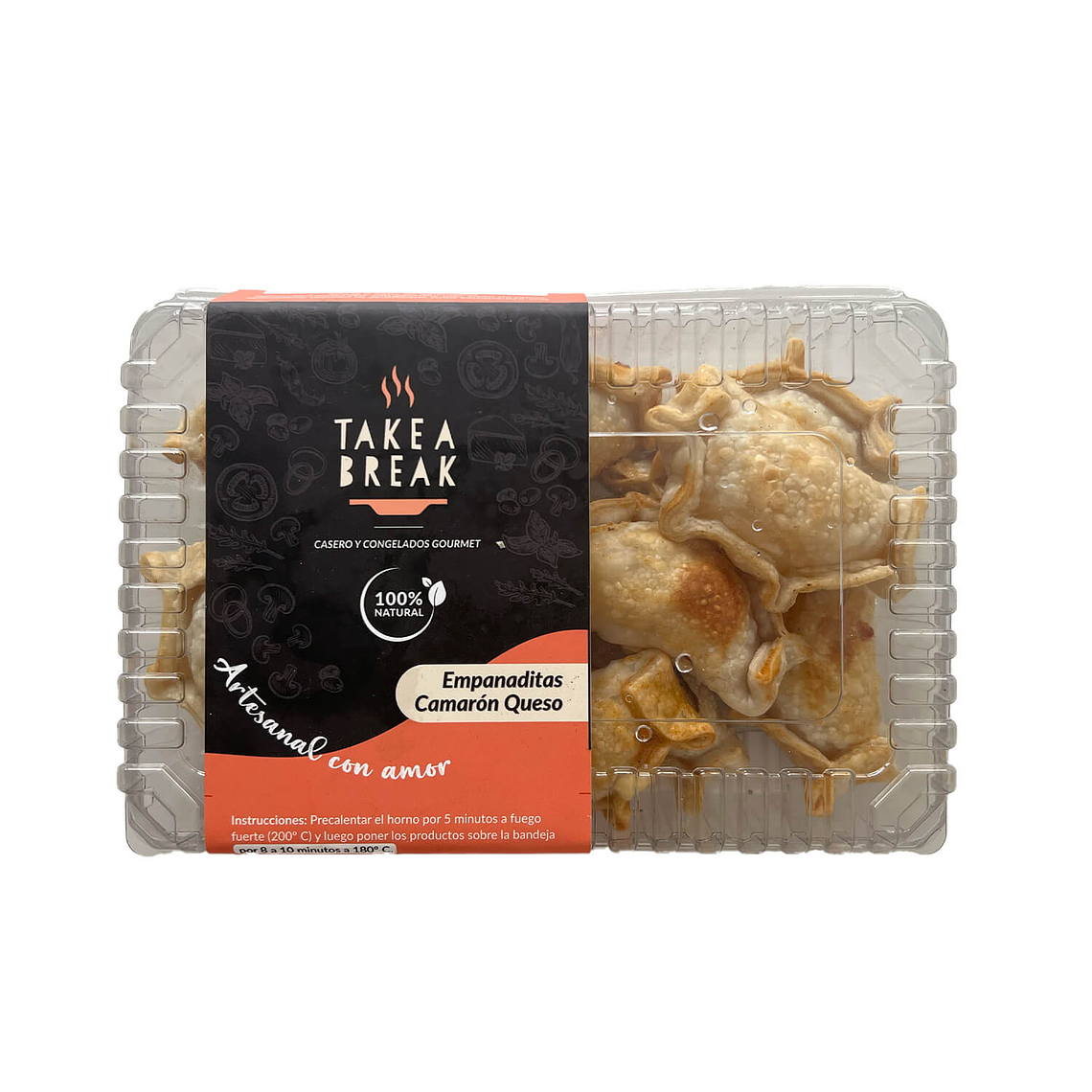 EMPANADITAS CAMARON QUESO 12 UNIDADES 1