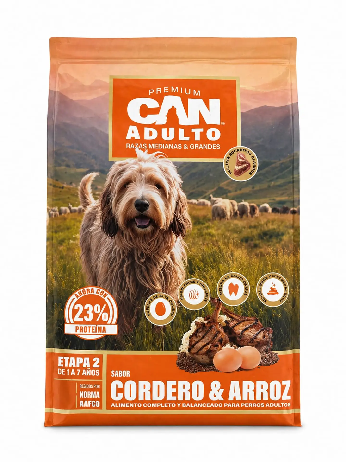 Can Adulto 18Kg Cordero y Arroz 1