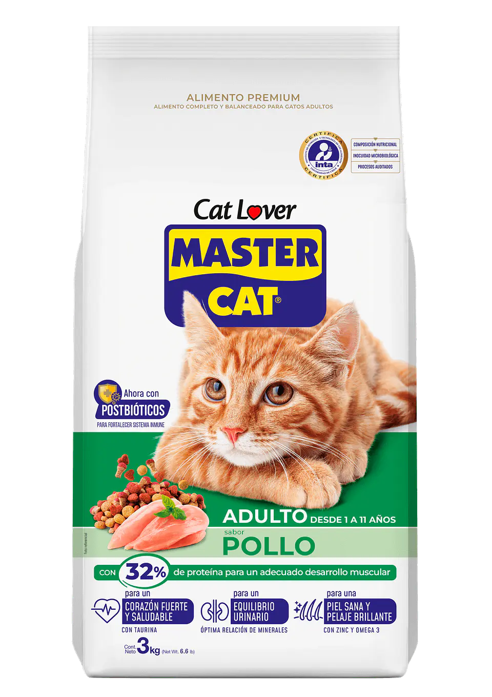 Master Cat Pollo 20Kg 1