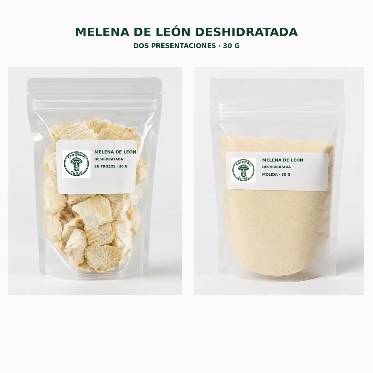 Melena de León deshidratada San Isidro Gourmet
