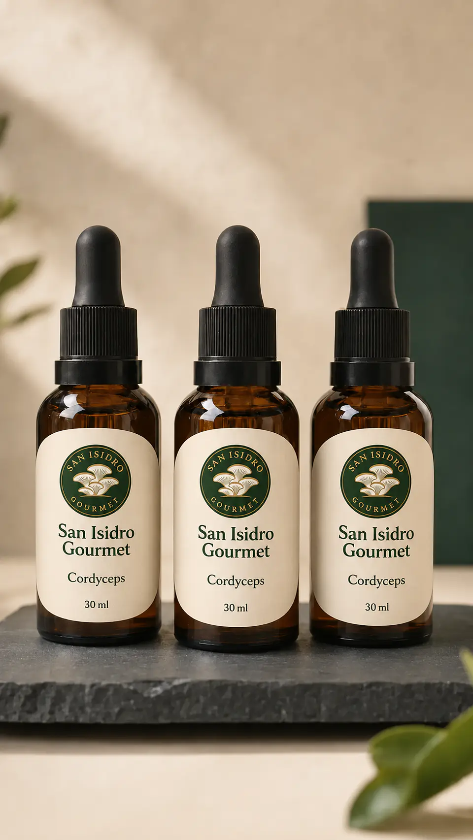 Gotario de Cordyceps 30 ml | Extracto líquido San Isidro Gourmet 1