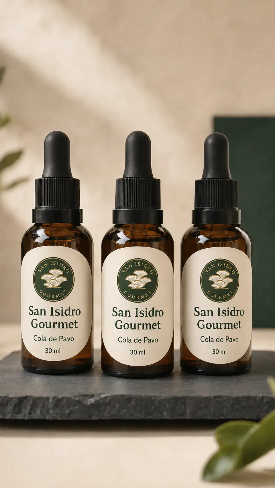 Gotario de Cola de Pavo 30 ml | Extracto líquido San Isidro 1