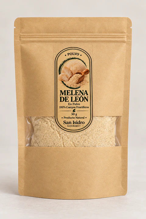 Melena de León en Polvo – 30 g  y 100 gr.