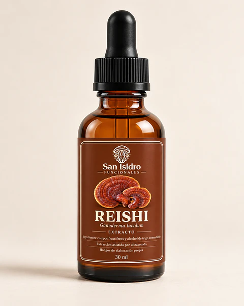 Gotario de Reishi 30 ml | Extracto líquido San Isidro Funcionales 