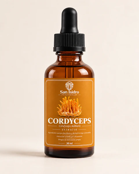Gotario de Cordyceps 30 ml | Extracto líquido San Isidro Funcionales 