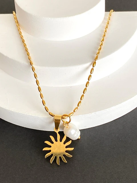 Summer Spirit Necklace - Sun