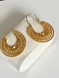 Ella Earrings - Gold Plated Brass (Semi-Precious Jewelry) - thumbnail 3