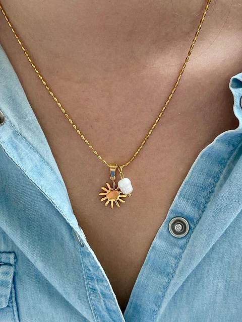Summer Spirit Necklace - Sun