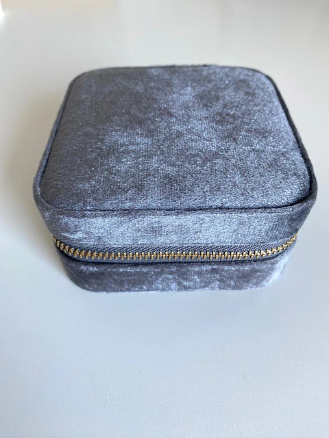 Grey jewelry box