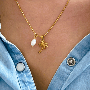 Colar Summer Spirit - palmeira