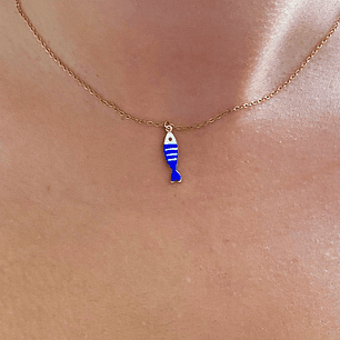 Colar Blue Sardine