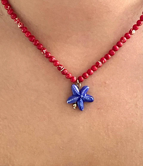 Starfish necklace