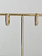 Agate Hoop Earrings - thumbnail 2