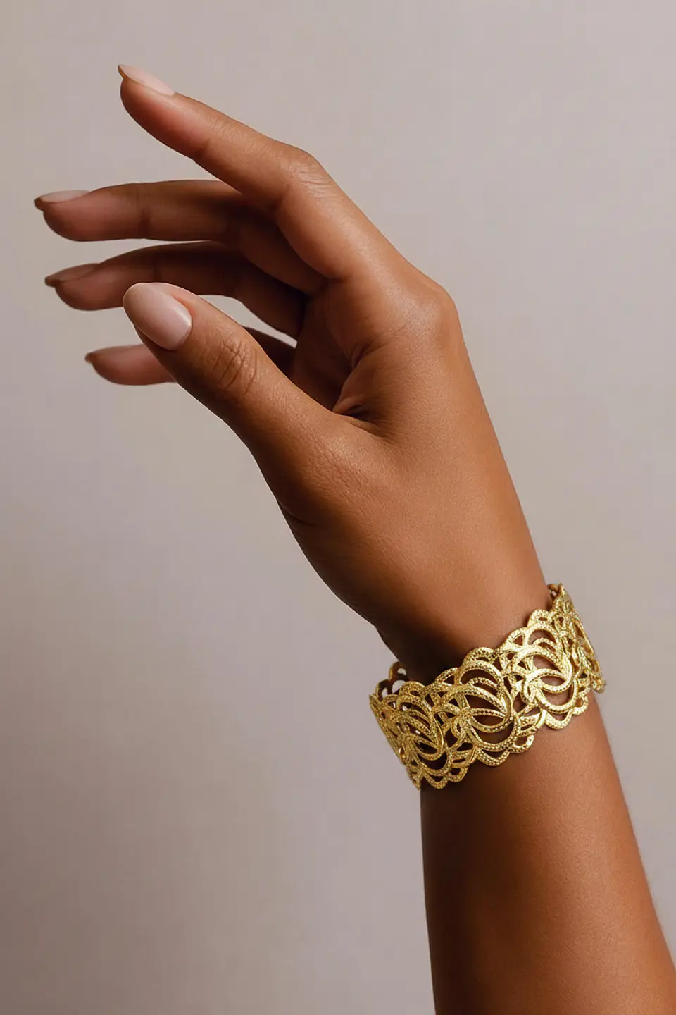 Bracelete rendilhada 1
