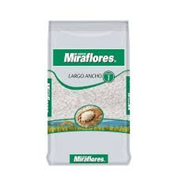 ARROZ G1 LAMINADO 1KG MIRAFLORES 