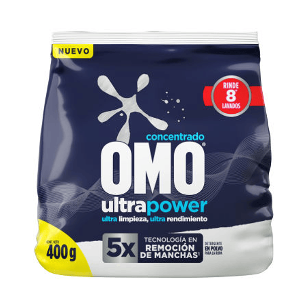 DETERGENTE POLVO MATIC 400GR OMO