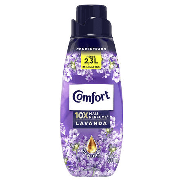 SUAVIZANTE CONCENTRADO LAVANDA 500ML COMFORT