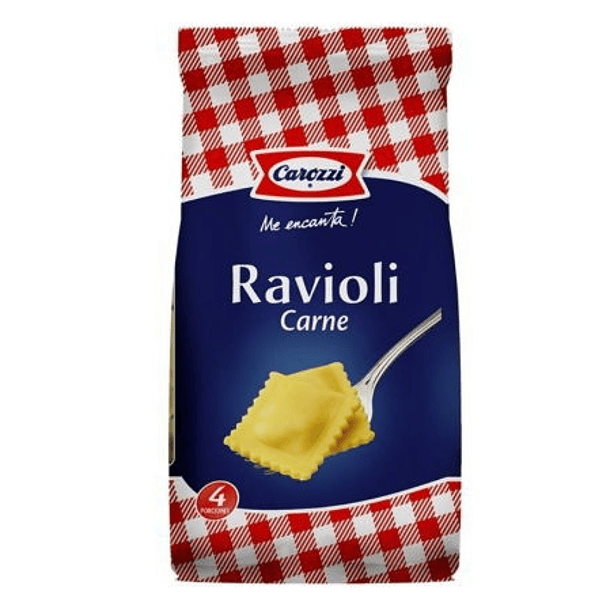 FIDEO RAVIOLI CARNE 400GR CAROZZI