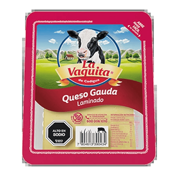 QUESO GAUDA LA VAQUITA 130GR