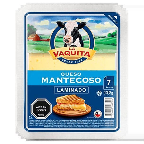 QUESO MANTECOSO LA VAQUITA 130GR