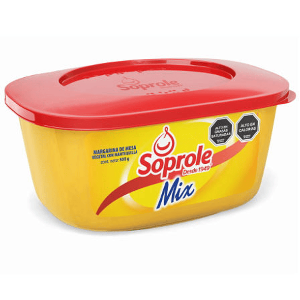 MARGARINA MIX 500GR SOPROLE