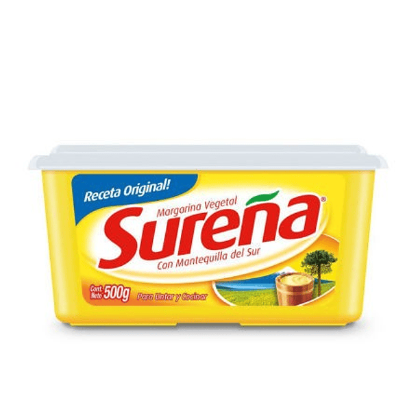 MARGARINA CON MANTEQUILLA 500GR SURENA